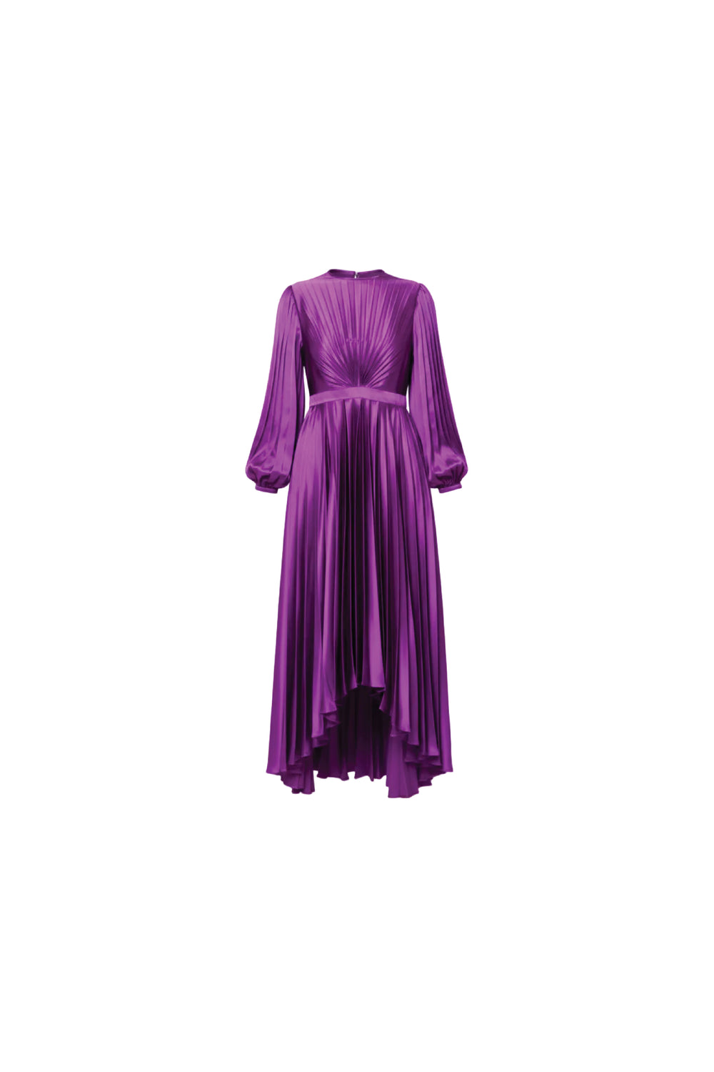 Plisse flowy dress