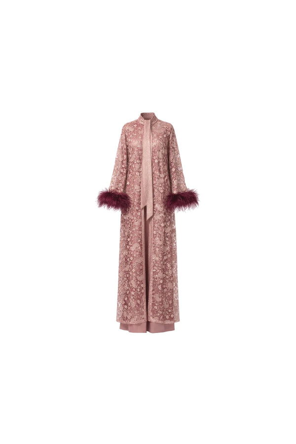 feathery kimono