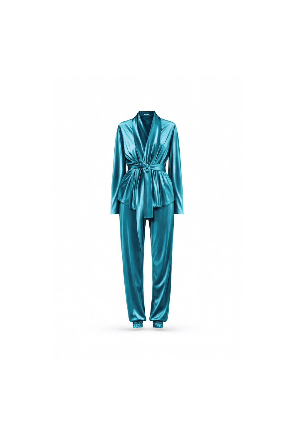 Turquoise Velvet Set