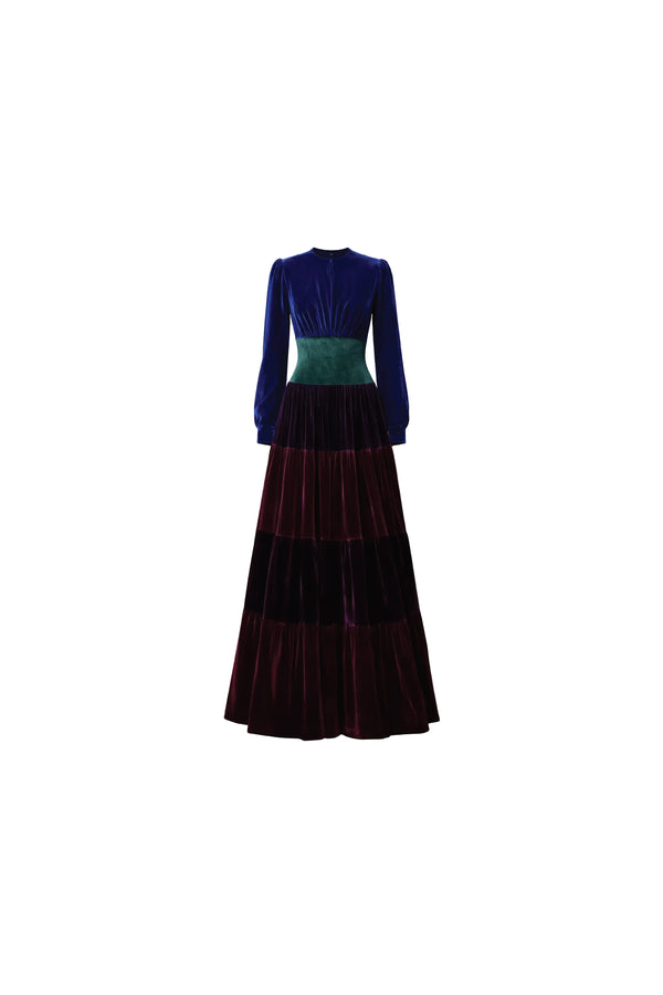 Velvet Ombré Dress