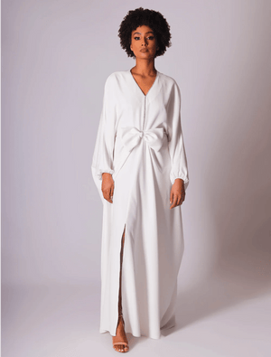 Ribbon Simple Dress