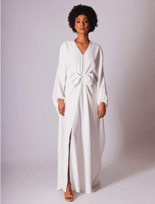 Ribbon Simple Dress