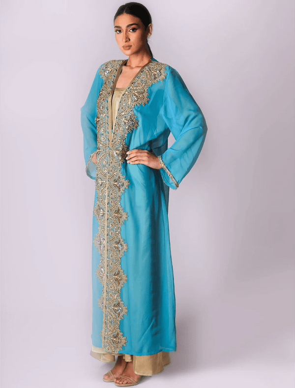 Morrocan Turqoise Kaftan