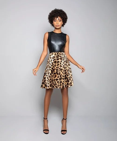 Leopard Skirt
