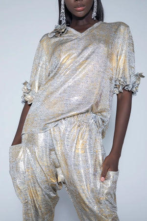 Metallic Flower Set