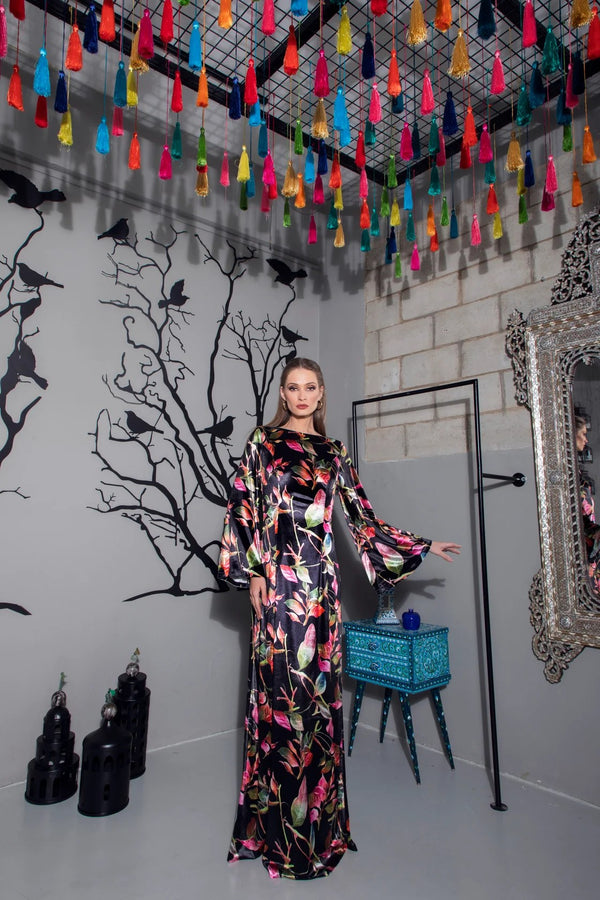 Silk Velvet Kaftan