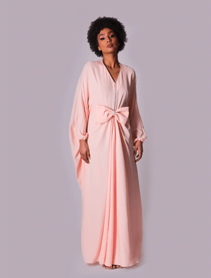 Ribbon Simple Dress
