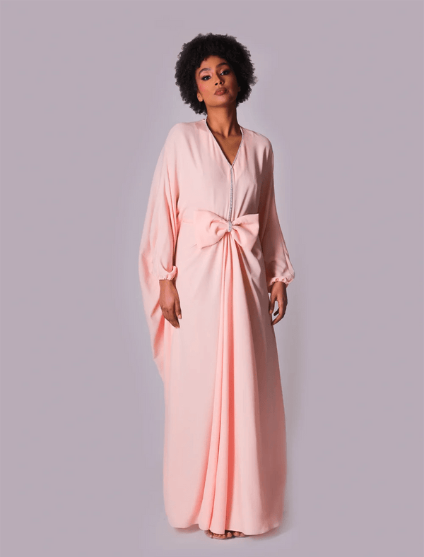 Ribbon Simple Dress
