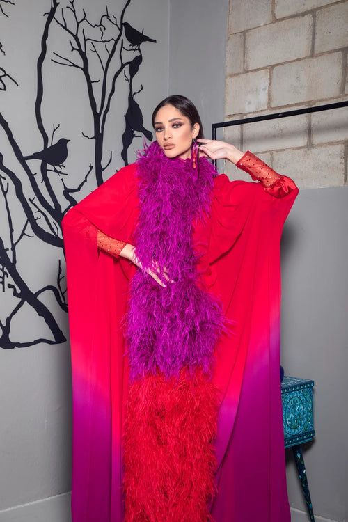 Feathers Kimono