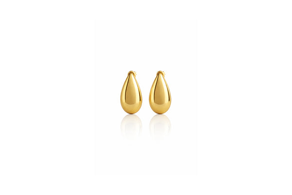 Gold Teardrop Earrings