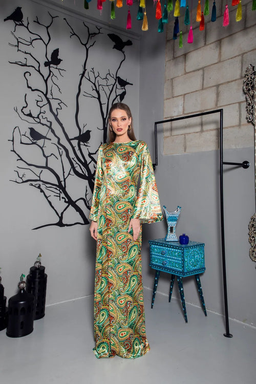 Silk Velvet Kaftan