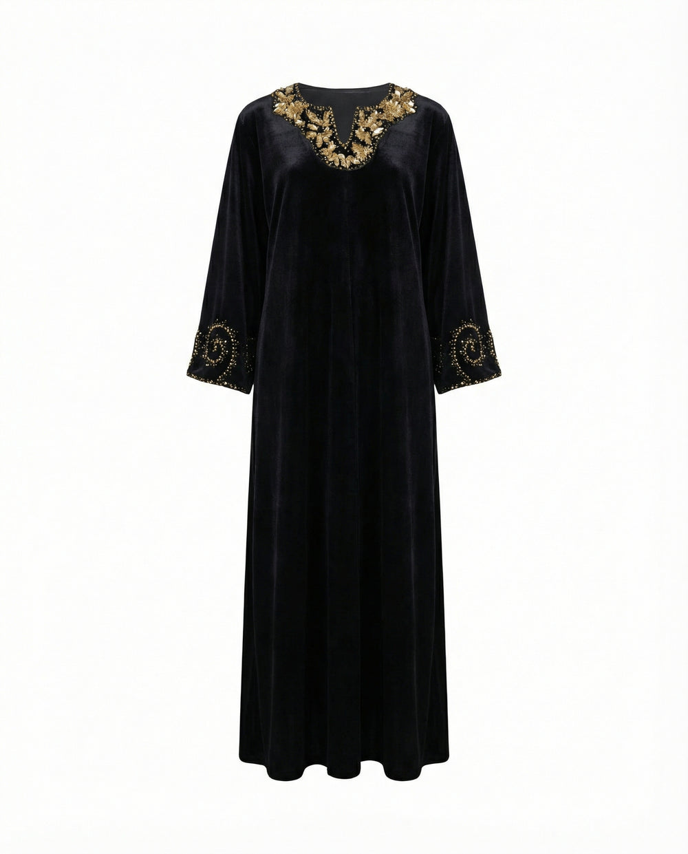 noir luxe abaya