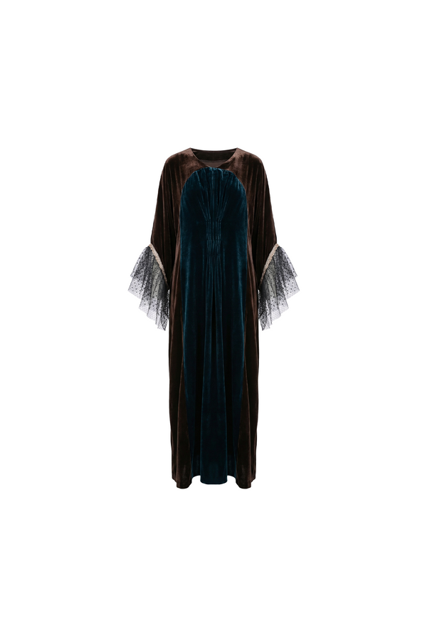 Emerald Shadow abaya