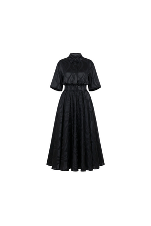silk shirt dress