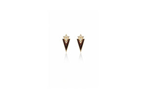 Bold V-Strike Earrings