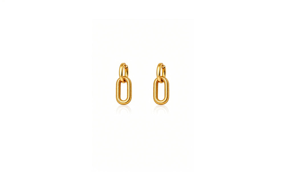 chainette earrings