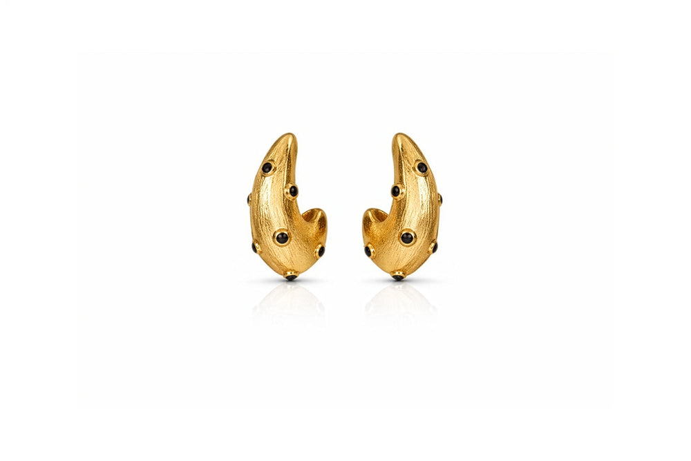 meteor earrings