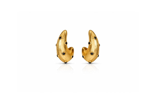 meteor earrings