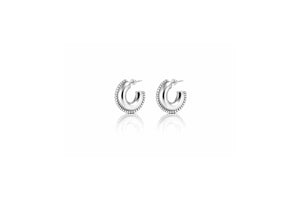 Lunéa silver earrings