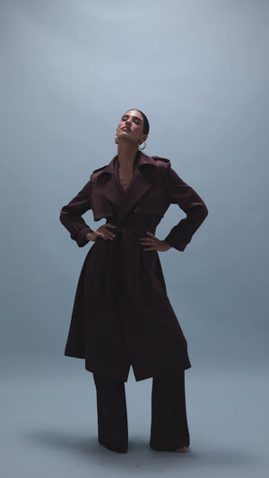 Chocolate joukh Trench Jacket