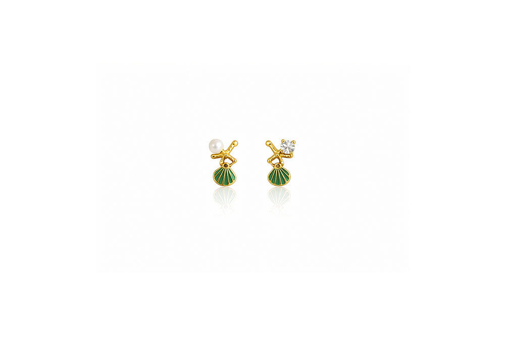 Seaside Charm Stud Earrings