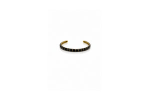 Soleil Enamel Cuff – Black