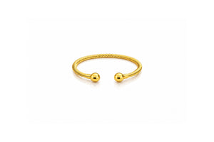 Twist Gold Cuff Bracelet