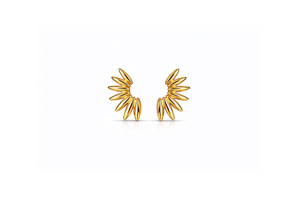 sunrays bloom earrings