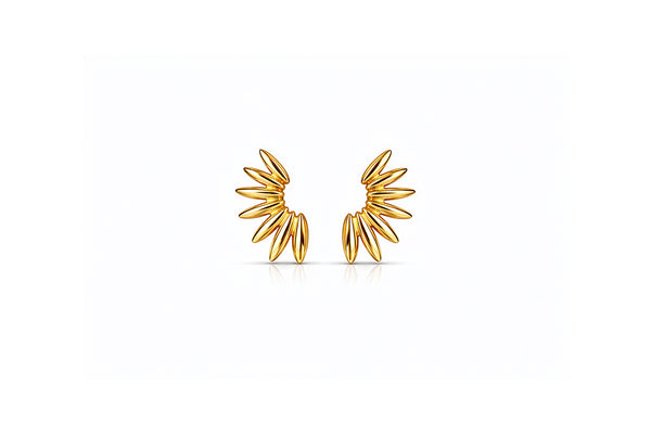 sunrays bloom earrings