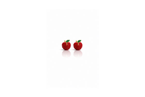 Cherry Bloom Stud Earrings