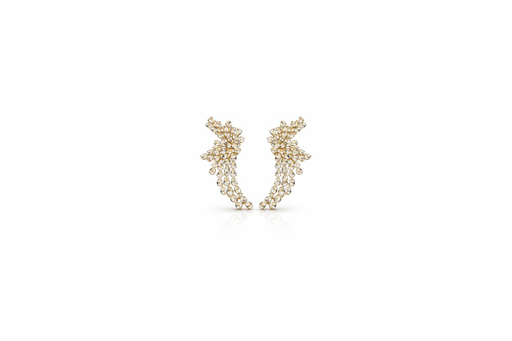Crystal Cascade Earrings