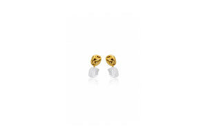 Molten Stone Drop Earrings