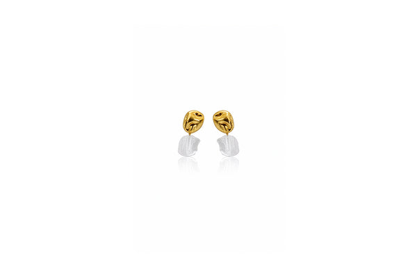 Molten Stone Drop Earrings