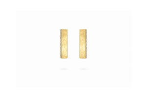 gilded edge earrings