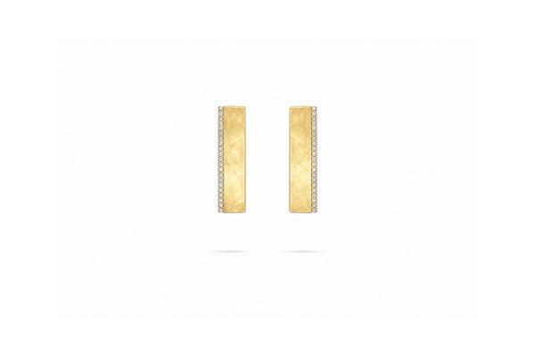 gilded edge earrings