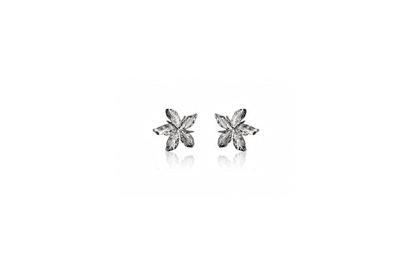 cattleya silver earrings