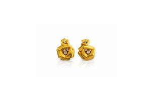 rose earrings