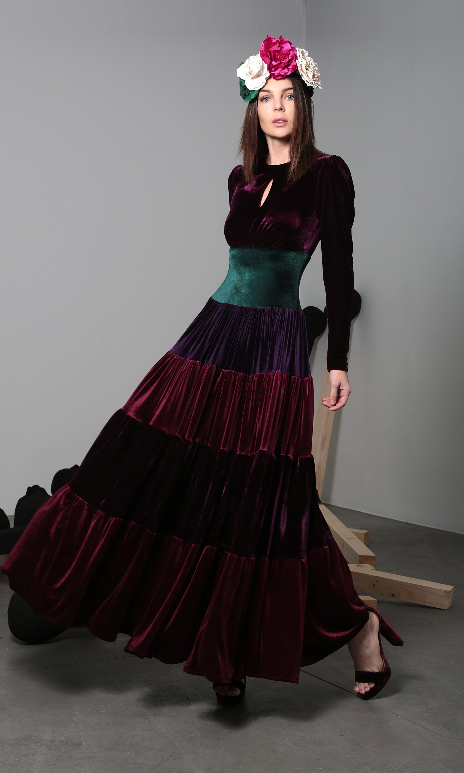 Velvet Aurora Dress