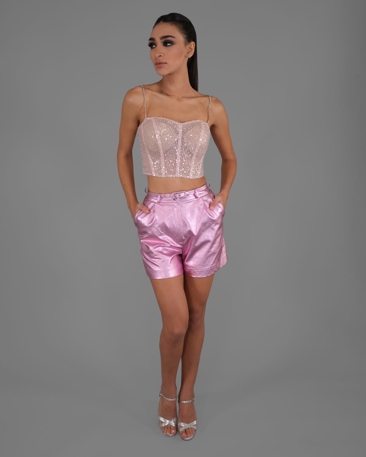 Pink La Rosa Corset